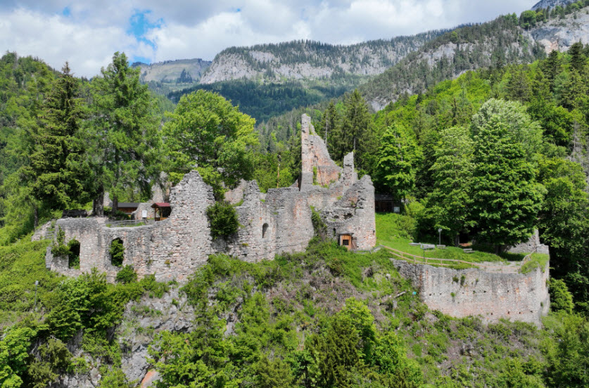 Burgruine Wolkenstein, Wörschach, Austria, Austria